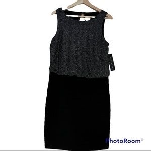 NWT Scarlett - black and silver party/cocktail dress